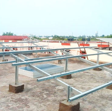 Substation erection work